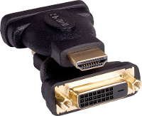 ROLINE HDMI DVI adapter, HDMI M / DVI D F