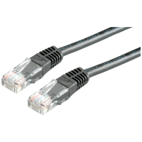 ROLINE patchkabel Cat.5E (Klasse D) UTP, PoE, zwart, 5 m