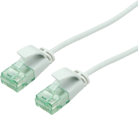 Roline recycled material RJ45 (cross) Netwerkkabel Aansluitkabel CAT 6A U/UTP 3 m Grijs