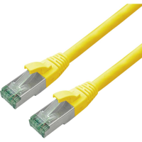 ROLINE RM Patchkabel Cat.6A S/FTP (PiMF), geel, 2 m