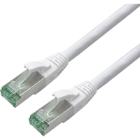ROLINE RM Patchkabel Cat.6A S/FTP (PiMF), wit, 10 m