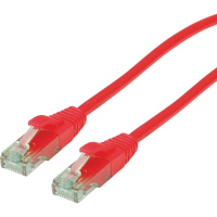ROLINE RM Patchkabel Cat.6A UTP, rood, 2 m