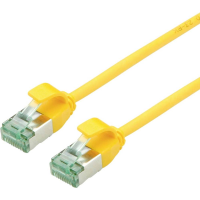 ROLINE RM U/FTP DataCentre patchkabel Cat.6A (Klasse EA), extra dun, geel, 0,5 m