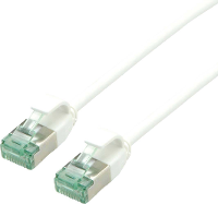 ROLINE RM U/FTP DataCentre patchkabel Cat.6A (Klasse EA), extra dun, wit, 1,5 m