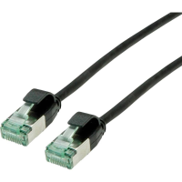 ROLINE RM U/FTP DataCentre patchkabel Cat.6A (Klasse EA), extra dun, zwart, 5 m