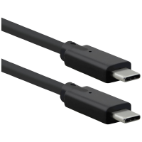 ROLINE USB 3.2 Gen 2x2 kabel, met PD, C C, M/M, 4K UHD 1, 20Gbit/s, Emark, 100W, zwart, 1,5 m