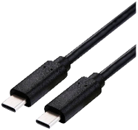 ROLINE USB4 Gen3x2 Kabel, C C, M/M, 8K UHD 2, 40Gbit/s, 100W, zwart, 1 m