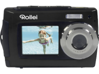 Rollei Sportsline 100 Selfie Digitale camera 14 Mpix Zwart Frontdisplay, Waterdicht tot 3 m