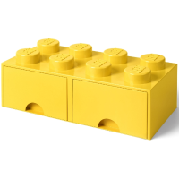 Room Copenhagen LEGO Brick Drawer 8 Geel