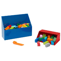 Room Copenhagen LEGO Brick Scooper Set 2 delig opbergdoos