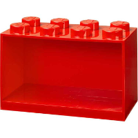 Room Copenhagen LEGO Brick Shelf, 8 noppen wandschap