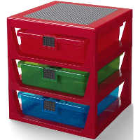 Room Copenhagen LEGO Iconic 3 Drawer Rack opbergdoos
