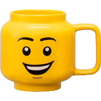 Room Copenhagen LEGO keramische mok   Vrolijke jongen, groot