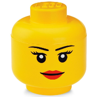 Room Copenhagen LEGO opberghoofd Girl opbergdoos