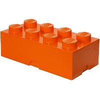Room Copenhagen LEGO Storage Brick 8 Oranje