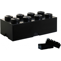 Room Copenhagen LEGO Storage Brick 8 Zwart opbergdoos