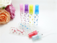Rose Crystal Spray Bottles Perfume Atomizer Refillable Empty Makeup 10ml