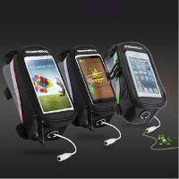 Roswheel Bicycle Bike Frame Front Tube Bag For 4.2 Inch Cell Phone