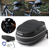 Roswheel Waterproof Cycling Bicycle Bike Saddle Bag Tail Rear Bag Pouch Black
