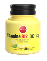 Roter Vitamine B12 1000mcg Citroensmaak Kauwtabletten