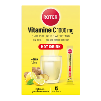 Roter Vitamine C 1000 mg Hotdrink Citroengembersmaak Sachets
