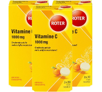 Roter Vitamine C Bruistabletten 3x Duo verpakking