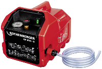 Rothenberger 61185 Testpomp voor waterleiding, RP Pro III, elektrisch