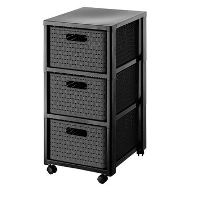 Rotho Country Ladesysteem   3x18L   Antraciet