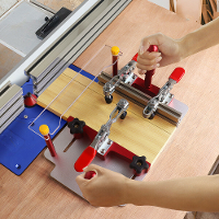 Router Tafel Freesmal Rail Freesmal met Klemmen voor Precieze Voorste Gewrichten Snijden van Kastdeuren en Lades