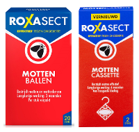 Roxasect Anti Motten Combipack   Mottenballen en Mottencassette  