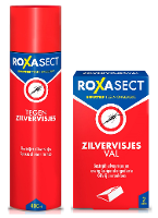 Roxasect Anti Zilvervisjes Set   Spray tegen Zilvervisjes 400ml en Zilvervisjesval  