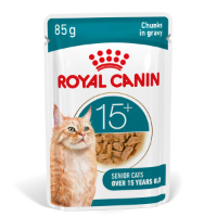 Royal Canin Ageing 15+ natvoer kat (in saus) 4 dozen (48 x 85 g)