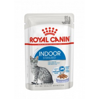 Royal Canin Indoor Sterilised natvoer kat (in gelei) 2 dozen (24 x 85 g)