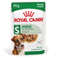 Royal Canin Mini Adult natvoer hond (in saus) 1 doos (12 x 85 g)