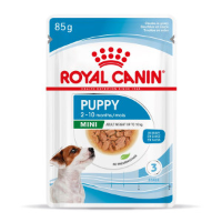 Royal Canin Mini Puppy natvoer hond (in saus) 2 dozen (24 x 85 g)