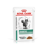 Royal Canin Veterinary Diabetic natvoer kat (in saus) 4 dozen (48 x 85 g)