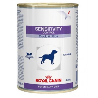 Royal Canin Veterinary Diet Sensitivity Control (blik duck & rice) hondenvoer 3 trays (36 blikken)
