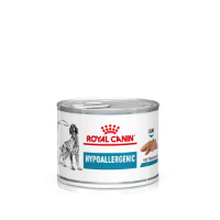 Royal Canin Veterinary Hypoallergenic natvoer hond (paté, 200 g) 4 trays (48 x 200 g)