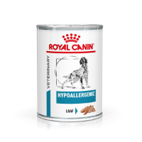 Royal Canin Veterinary Hypoallergenic natvoer hond (paté, 400 g) 2 trays (24 x 400 g)