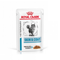 Royal Canin Veterinary Skin & Coat natvoer kat (in saus) 4 dozen (48 x 85 g)