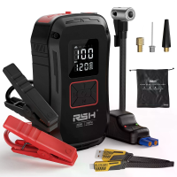 RSH Autocassette Startkabel met Luchtcompressor 4000A Autopower Booster Snel Laden 150 PSI Draagbare Energiepakket Jump