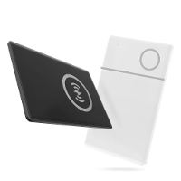 Google Smart Card Tracker voor Vind Mijn Apparaat Android Telefoon Portemonnee Sleutels Lange Batterij Draadloos Opladen