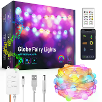RSH Smart Tuya Wifi Bluetooth LED Licht Snoer IP65 Waterdicht voor Halloween Kerstfeest Festival Lumineuze Lederen Snoer