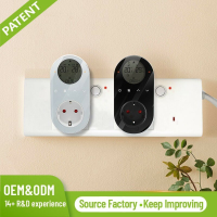 Smart WiFi Thermostaat Temperatuurregelaar Plug in elektrische verwarming LCD Draadloze hoogfrequente temperatuurregelaa