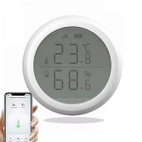 RSH Tuya Slimme ZigBee3.0 Thermometer Thuis Binnen Temperatuur en Vochtigheid Sensor met LCD Display Slimme Leven APP Sp