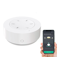 Tuya ZigBee Slimme Knop Schakelaar Draadloze Scene Schakelaar Knop Afstandsbediening Dimmer Batterij Aangedreven Automat