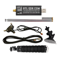 RTL SDR Blog V3 RTL SDR R820T2 RTL2832U 1PPM TCXO SMA Software Defined Radio 500 kHz 1.7 GHz Dipool Antenne