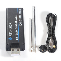 RTL SDR ontvanger USB tuner met RTL2832U + R820T2 chipset Uitgebreide bedrijfsfrequentie 100KHz tot 1766MHz Meerdere ont