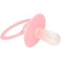 Jumbo grote verkleed fopspeen baby roze   13 cm