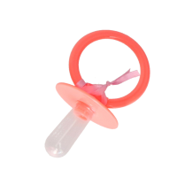 Jumbo grote verkleed fopspeen roze   13 cm